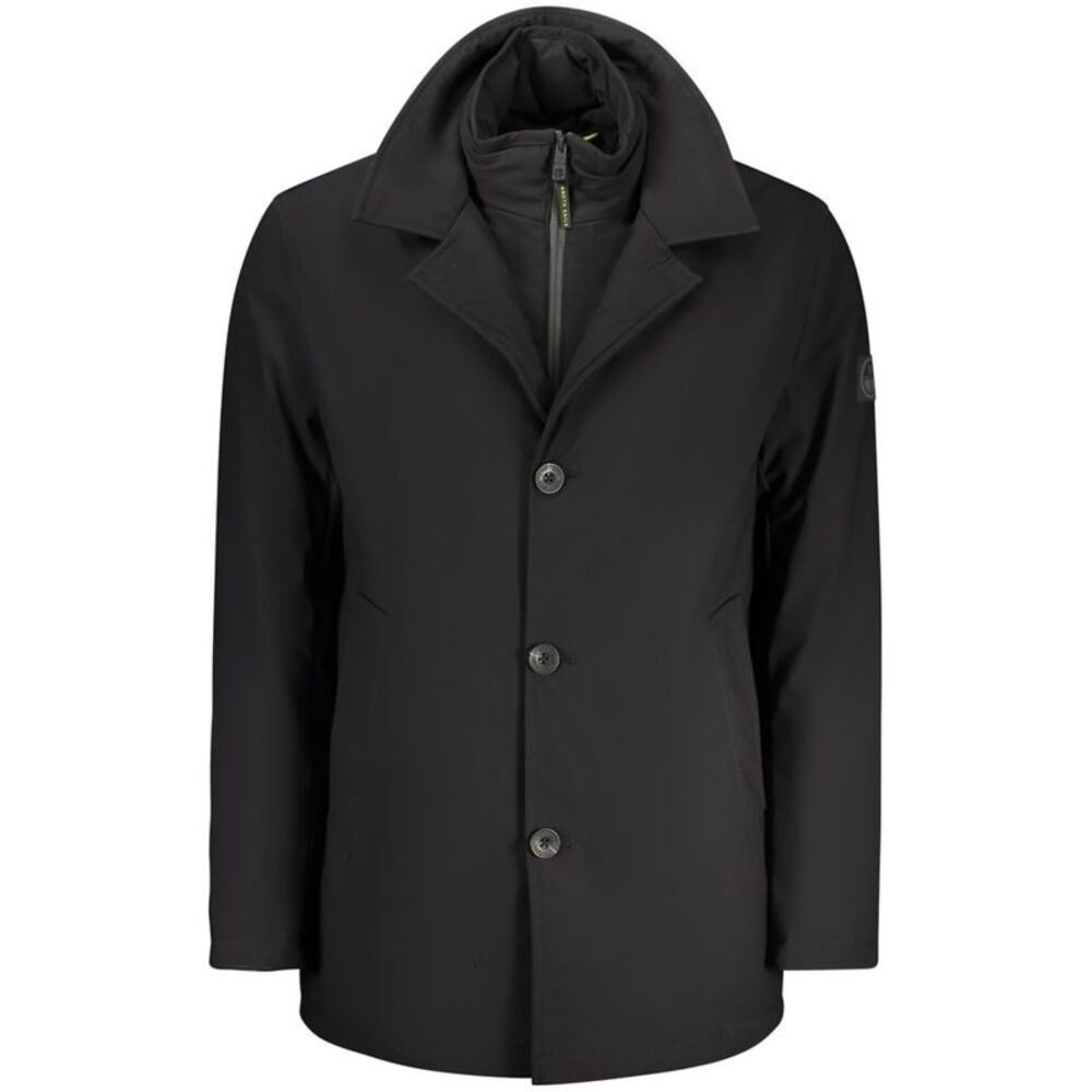North Sails Black Polyester Men's Men's Jacket